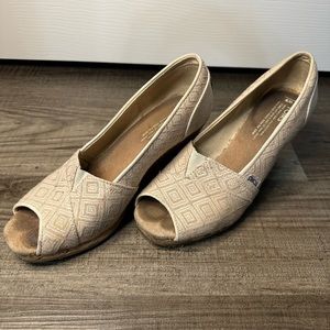 Toms Wedge Sandels